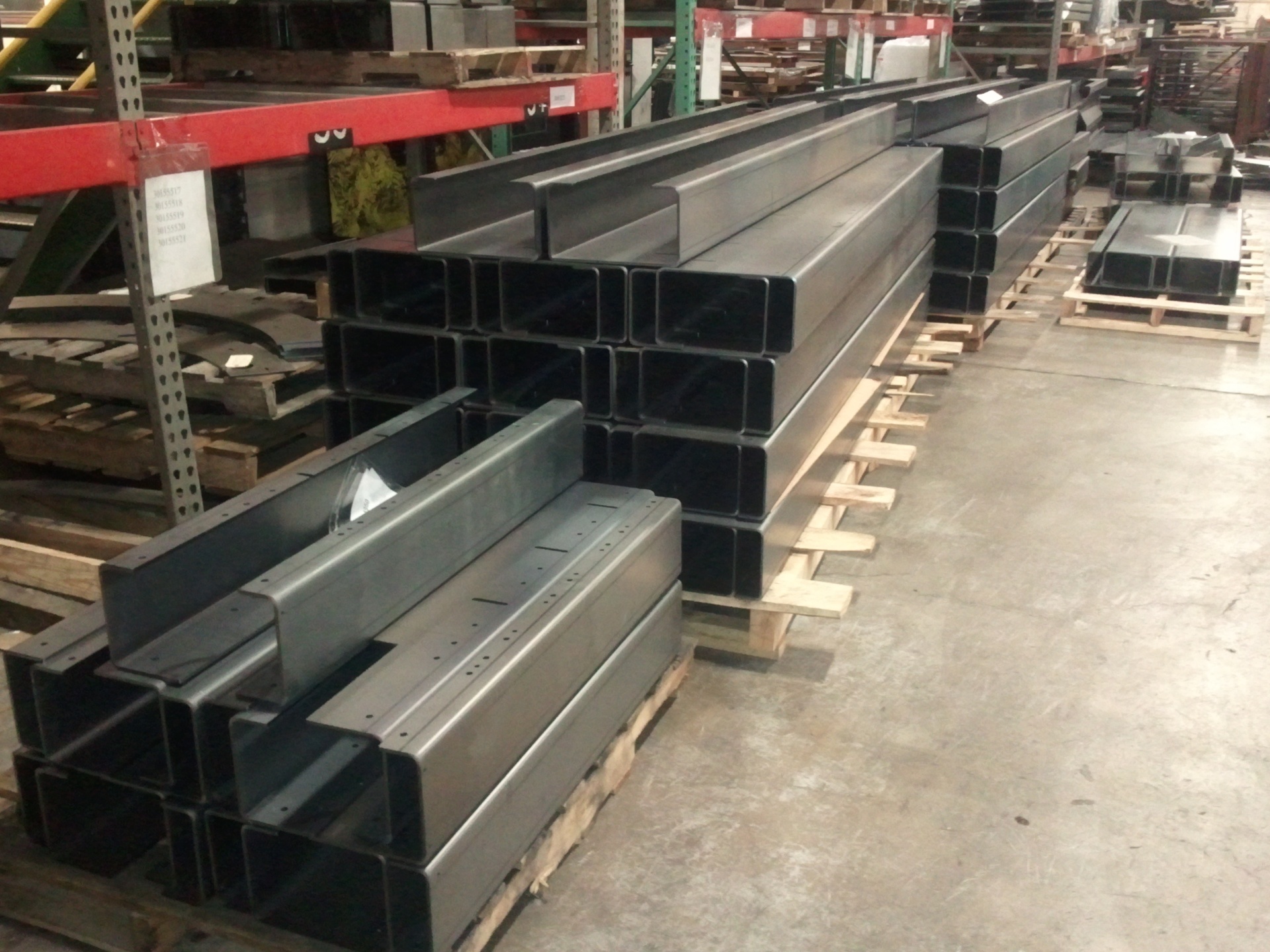 Precision formed steel channels