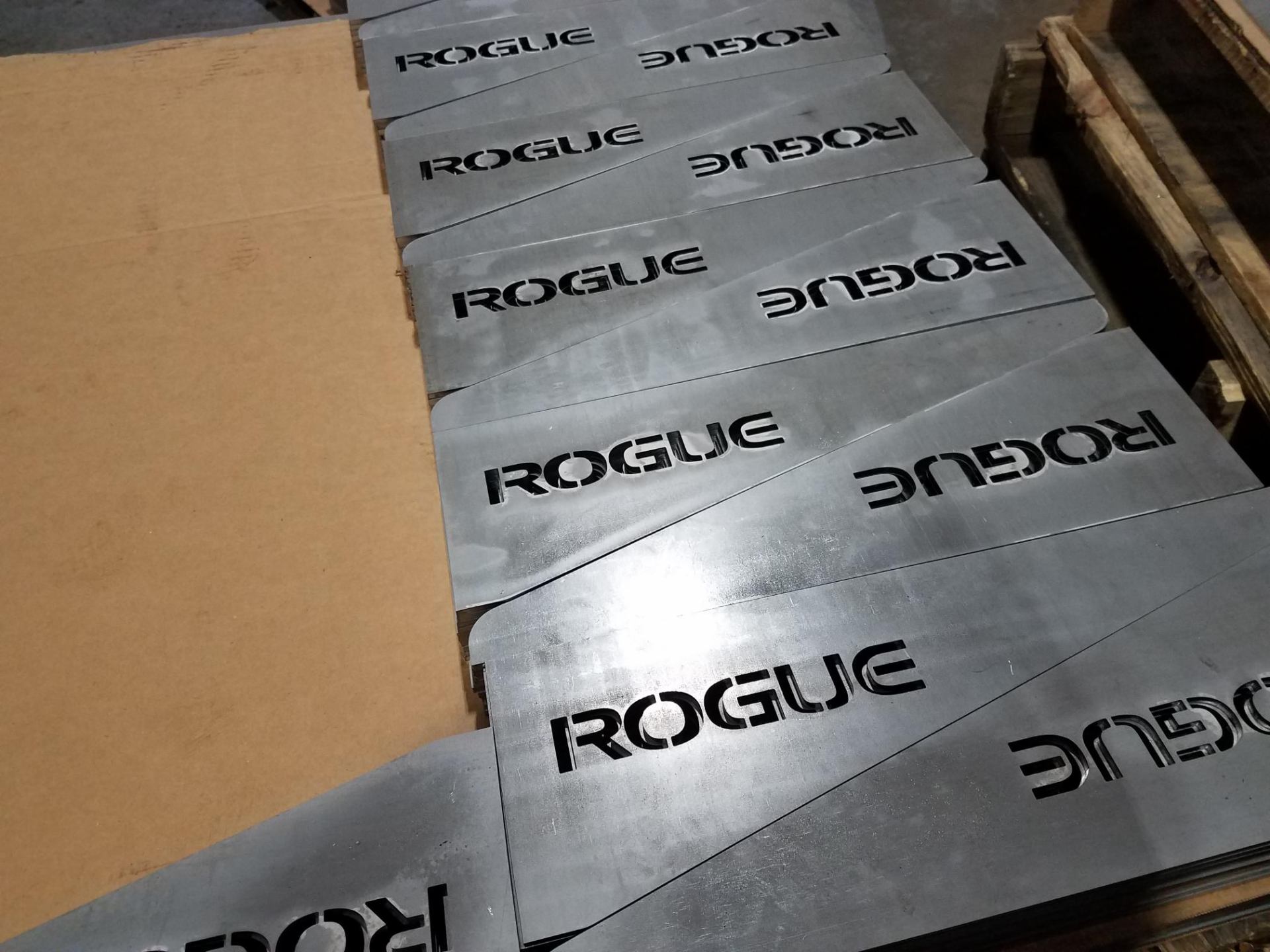 Rogue fitness laser cut plates